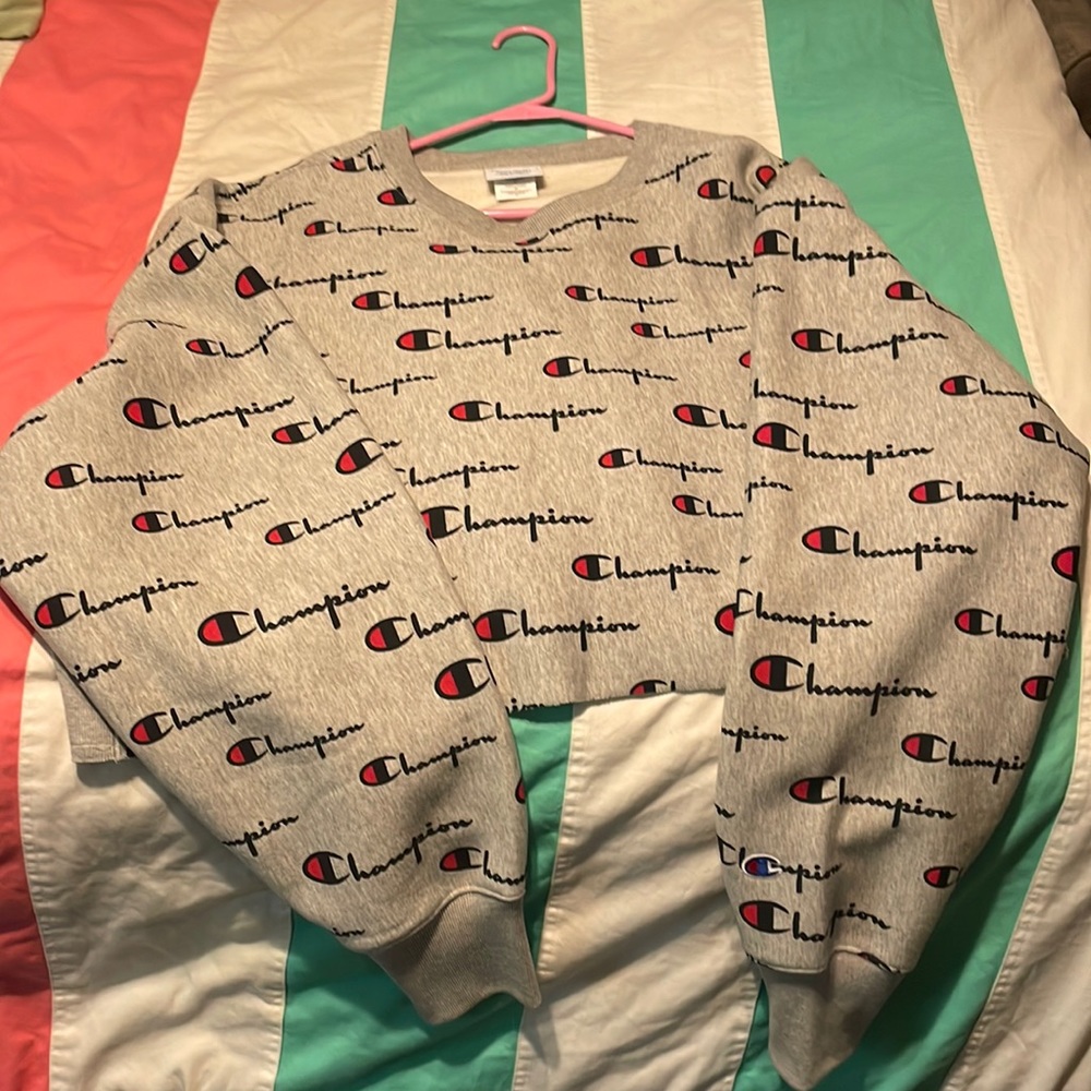 Champion Crop Sweatshirt XXL